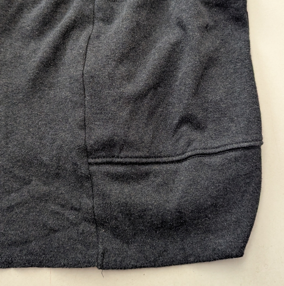 Pact 100% Organic Cotton Dark Gray Open Front Cardigan w/ Front Pockets Sz L/XL - Picture 9 of 10